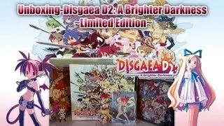 Unboxing-Disgaea D2: A Brighter Darkness ~Limited Edition~