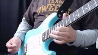 $50 partscaster DIY kit guitar, TONE exploration. Digitech RP350 processor
