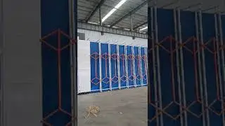 Retractable painting machine booth #paintbooth #painting #spraypainting #paintingroom #spraybooth