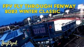 Cinematic Fenway Park Drone Tour - NHL 2023 Winter Classic