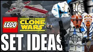 LEGO Star Wars the CLONE WARS Set Ideas! (2020/2021 Lego Set Ideas)