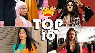 Top 10 Richest #Female Rappers In The World [ 2020 ]