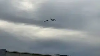 Levi&rsquo;s Stadium KC-135 Flyover