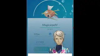 &Eacute;volution d'un bon magicarpe en leviator par PAPAPOKEMON le 27 01 2017