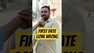 First date gone wrong 💞❌most viral comedy #funny #shorts #ytshorts #comedy
