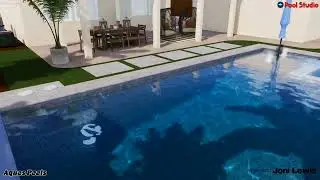 Luxury Pool & Spa in Livermore, CA | Pebble Tec Finish, Automatic Cover & LED Lighting - Aquos Pools
