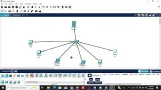 DHCP CONFIGURATION AND BLOCK SWITCH PORT IN PACKET TRACER