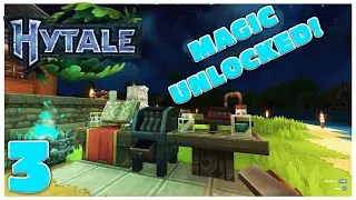 Getting our Potion Bench and Arcane Bench - HYTALE