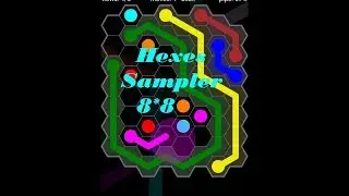 Flow Free\ Hexes Sampler\ 8*8\ 100