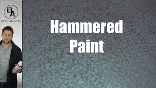 Strong and Easy Paint Job | How to work with Hammered Paint