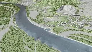 River Flood (2018) - Hydrodynamic Modelling with VISDOM