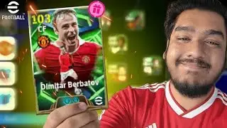 Free 102 Epic Dimitar Berbatov Review 👑 | Best F2P CF? Let's try | Efootball 2026 | King kazi mahi