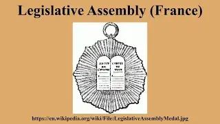 Creation of National Assembly