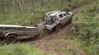 Offroad Driving: Explorer FF Camper Trailer