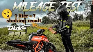 DUKE 390 BS4 MILEAGE￼ TEST ll ETNA KAM AVERAGE 😫ll NEW BIKE PLAN ll #viralvideo #duke390 #explore