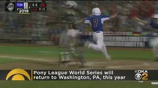 Pony League World Series Returning