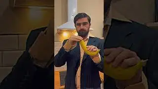 как правильно есть банан?@21dreammedia #банан #лайфхак #обучалка