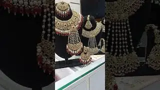 new pakistani bridal set in stock DM for price....!#zewarsaaz #zirconjewellery   #pakistanijewelry
