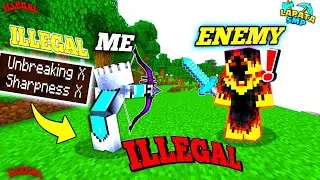 I Killed Most ILLEGAL Player Using His Weapons On Deadliest Minecraft SMP | VP SMP