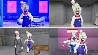 Ice Scream 4 Vs Ice Scream 7 Vs Ice Scream 8 Vs Ice Scream 9 Fanmade Game Full Gameplay