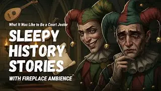What It Was Like to Be a Court Jester (with Fireplace Ambience) | Sleepy History Stories