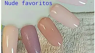 Esmaltes nude  favoritos