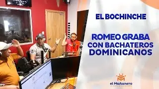 El Bochinche - Romeo Santos graba con bachateros dominicanos