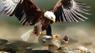 Eagle Attack On Snakes | Eagle Eating Snakes | Eagle vs snakes | #vidaww #eagle