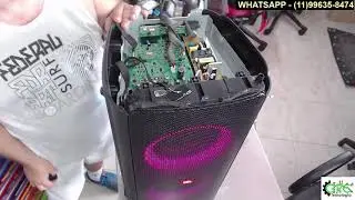 JBL PARTYBOX SEM SOM. MOLHOU
