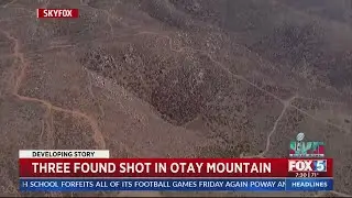 3 Found Shot In Otay Mountain Wilderness