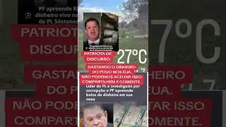 Patriota s&oacute; no discurso. #brasil #politicalnews #pt #lula #esquerda