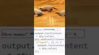 javascript output for input slider