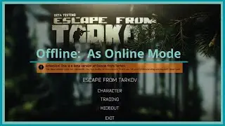 Escape from Tarkov - OFFLINE (offline series): HORDE + AS IN ONLINE Mode