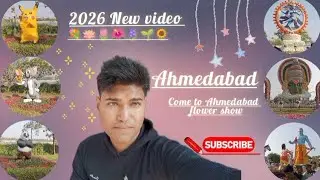 Ahmedabad Flower Show 2026 🌸 Full Tour | Amazing Decoration & Statues
