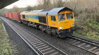 Class 66 | 66708 &lsquo;Слава Україні / Glory to Ukraine&rsquo; | GB Railfreight - GBRf
