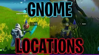 Gnome LOCATIONS |Fortnite Chapter2| 8 Ball vs. scratch and the Rippley vs. Sludge missions.