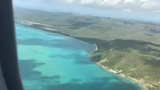 Landing at Horn Island Torres Straits Qld Australia