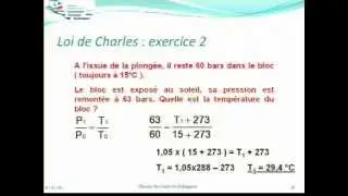 E-learning Plongée Niveau 4 - Compressibilité des gaz