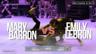 Main Character Jiu Jitsu 4 | Mary Baron vs Emily Lebron | Full Match | Submission
