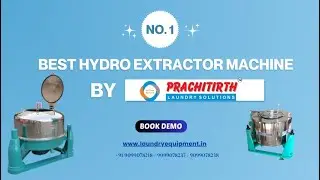 Best Hydro Extractor Machine for Commercial Laundry | PRACHITIRTH&trade;