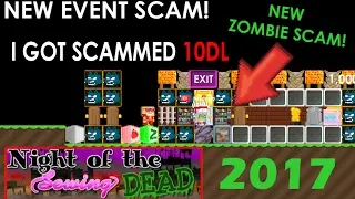 GrowTopia | NEW ZOMBIE EVENT SCAM!!