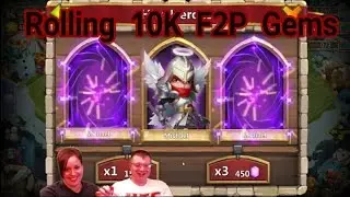 Castle Clash Rolling Michael F2P Style in 10K Gems
