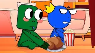26 where is blue looking? animation for children