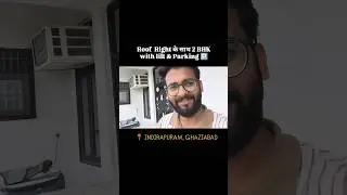 2 BHK with Roof Rights in Indirapuram 🏡 | ₹65 Lakh | Lift + Parking | Shakti Khand