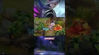 MANIAC | AGGRESSIVE LING | MLBB #ling #share #enemy #viral #shortmlbb #maniac #1000subscriber