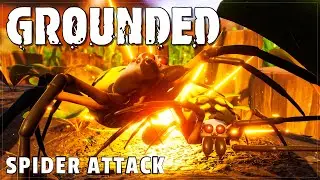 SURPRISE SPIDER ATTACK! | Grounded Gameplay | 08