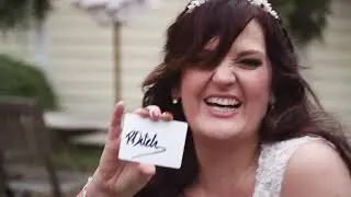 Amazing Magic Trick with Bride & Groom, International Wedding Magician Christopher Whitelock