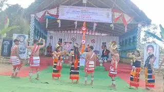 Special Dance by luangkao Heraka Youth at luangkao heraka Kelumki Inauguration 