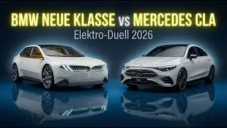 BMW i3 Neue Klasse vs. Mercedes CLA Elektro 2026 &ndash; Wer regiert die E-Kompaktklasse?