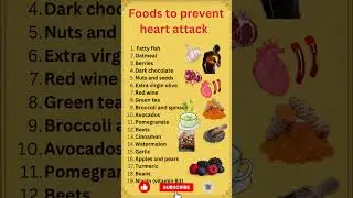 Foods That Can Lead to Heart Attack | Protect Your Heart Naturally #shorts #health